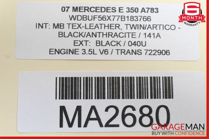 03-09 Mercedes W211 E350 E550 Front Left Side Door Window Regulator Motor OEM