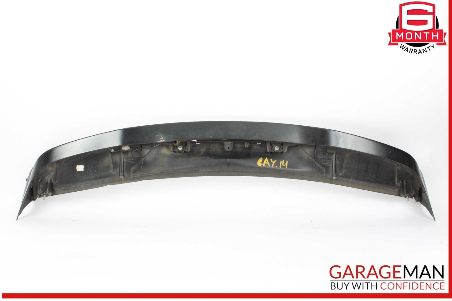 11-14 Porsche Cayenne 958 Rear Spoiler Wing Trim Bezel w/ Third 3rd Brake Light