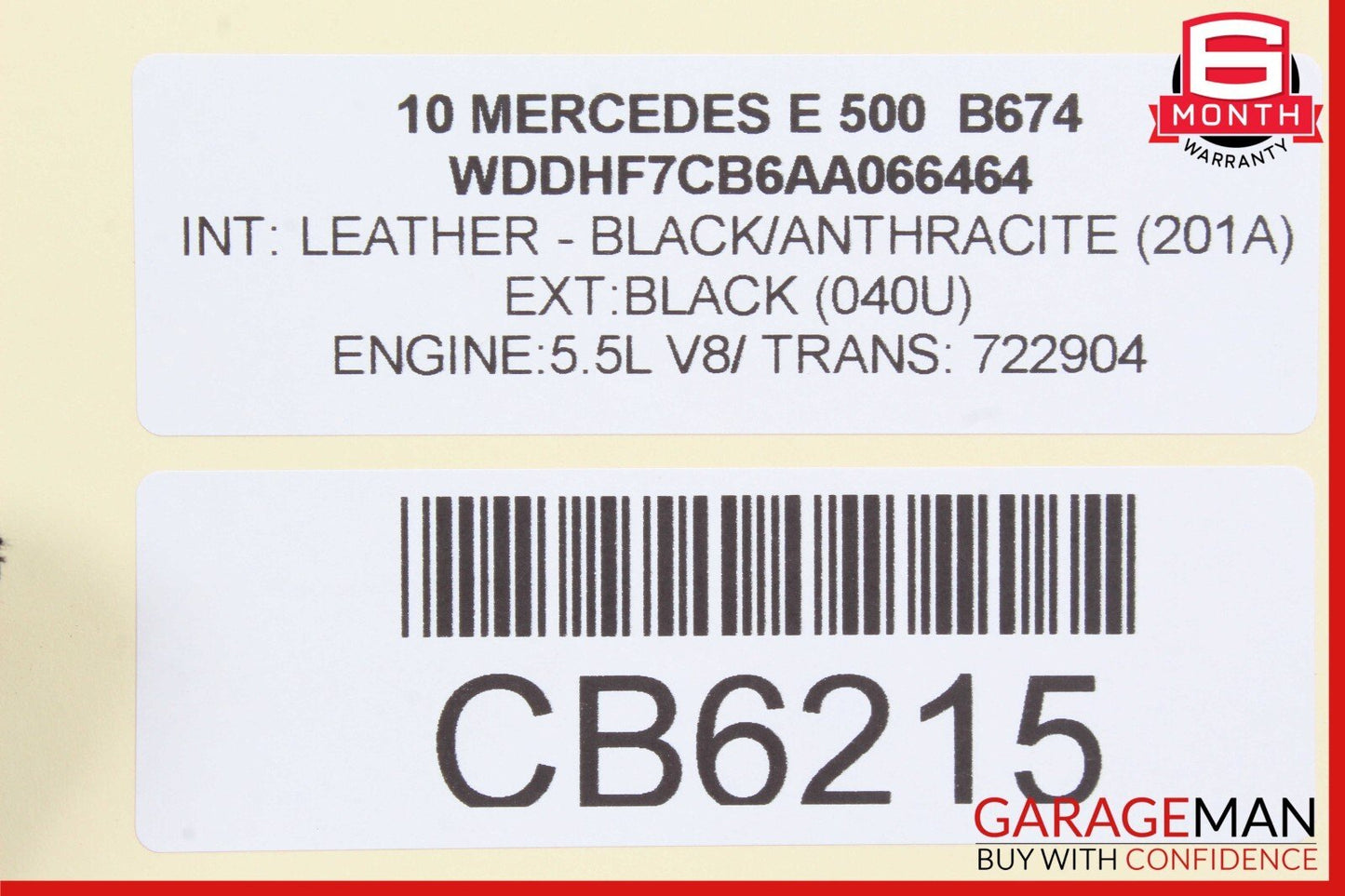 10-13 Mercedes W212 E550 E350 Seat Pump Compressed Air Reservoir Tank OEM