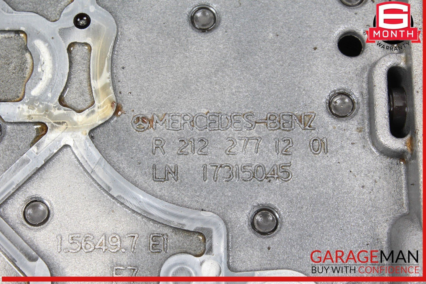 Mercedes W212 E350 GL450 CL550 7G Tronic Transmission Valve Body 2122771201 OEM