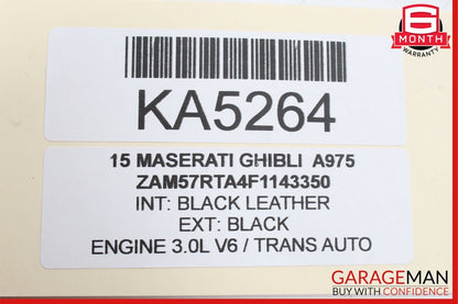 14-17 Maserati Ghibli Speedometer Odometer Instrument Cluster Gauge Assembly OEM