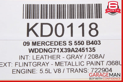 07-13 Mercedes W221 S550 S400 Rear Right or Left Side Door Control Module OEM