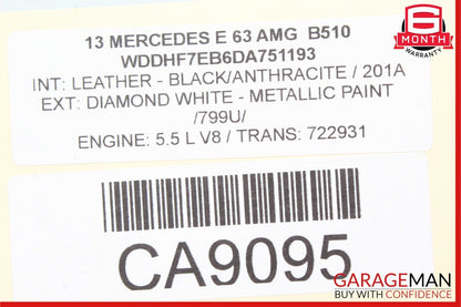 10-16 Mercedes W212 E550 E63 Rear Right / Left Suspension Lower Control Arm