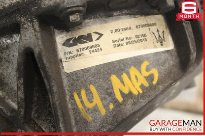 14-24 Maserati Ghibli S Q4 AWD Rear Diff Differential Axle Carrier 670009608 OEM