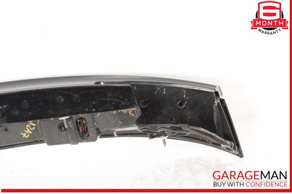 12-18 Audi A7 Rear Trunk Lid Tailgate Spoiler Panel Spoiler Mount Black OEM