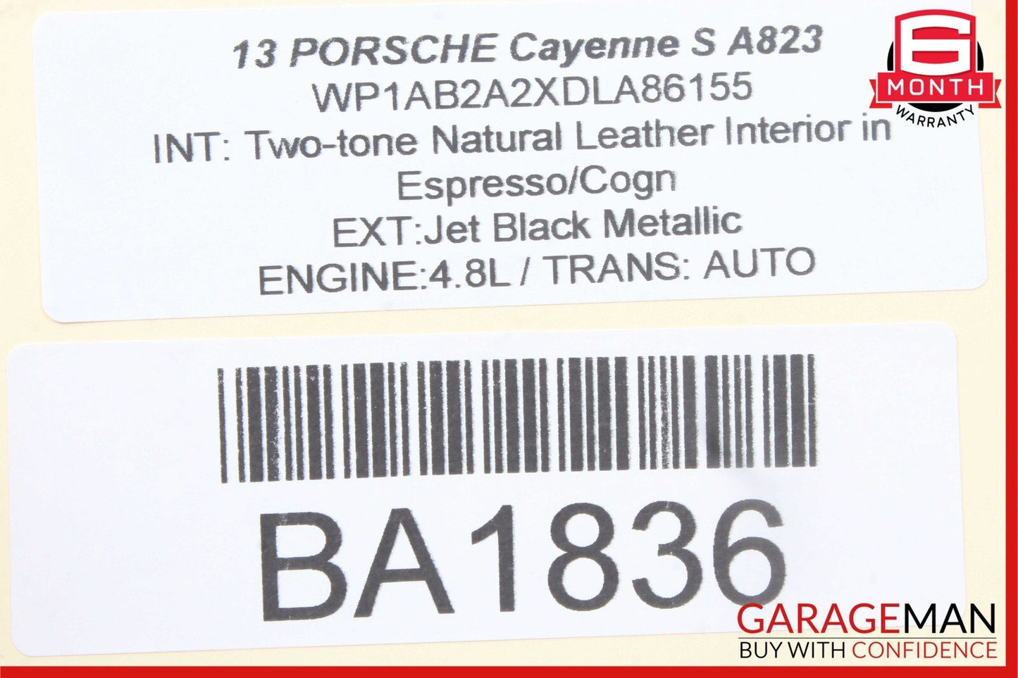 11-17 Porsche Cayenne 958 Front Left Driver Side Dashboard Trim Cover Panel OEM