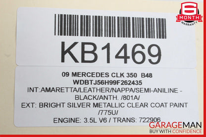 Mercedes C250 S550 SL550 SLK350 Sirius Satellite Radio Module Receiver OEM