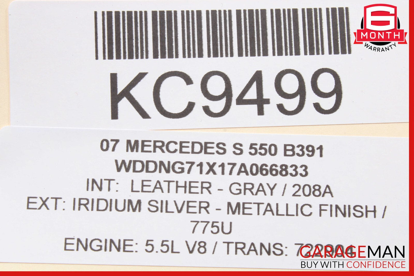 Mercedes W221 S550 CL550 Electric Power Supply Control Fuse Box Module OEM