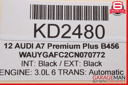 12-18 Audi A7 Rear Tailgate Trunk Lid Latch Lock Actuator OEM
