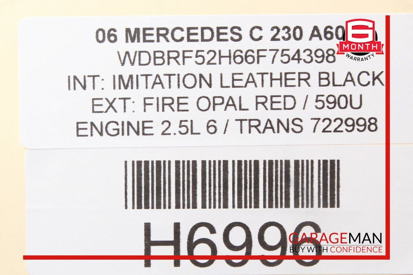 01-08 Mercedes C230 SL500 CLK320 Anti Theft Alarm Module 2118209126 OEM