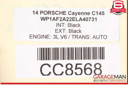 11-18 Porsche Cayenne 958 Rear Differential Diff Axle Carrier 4460310090 OEM