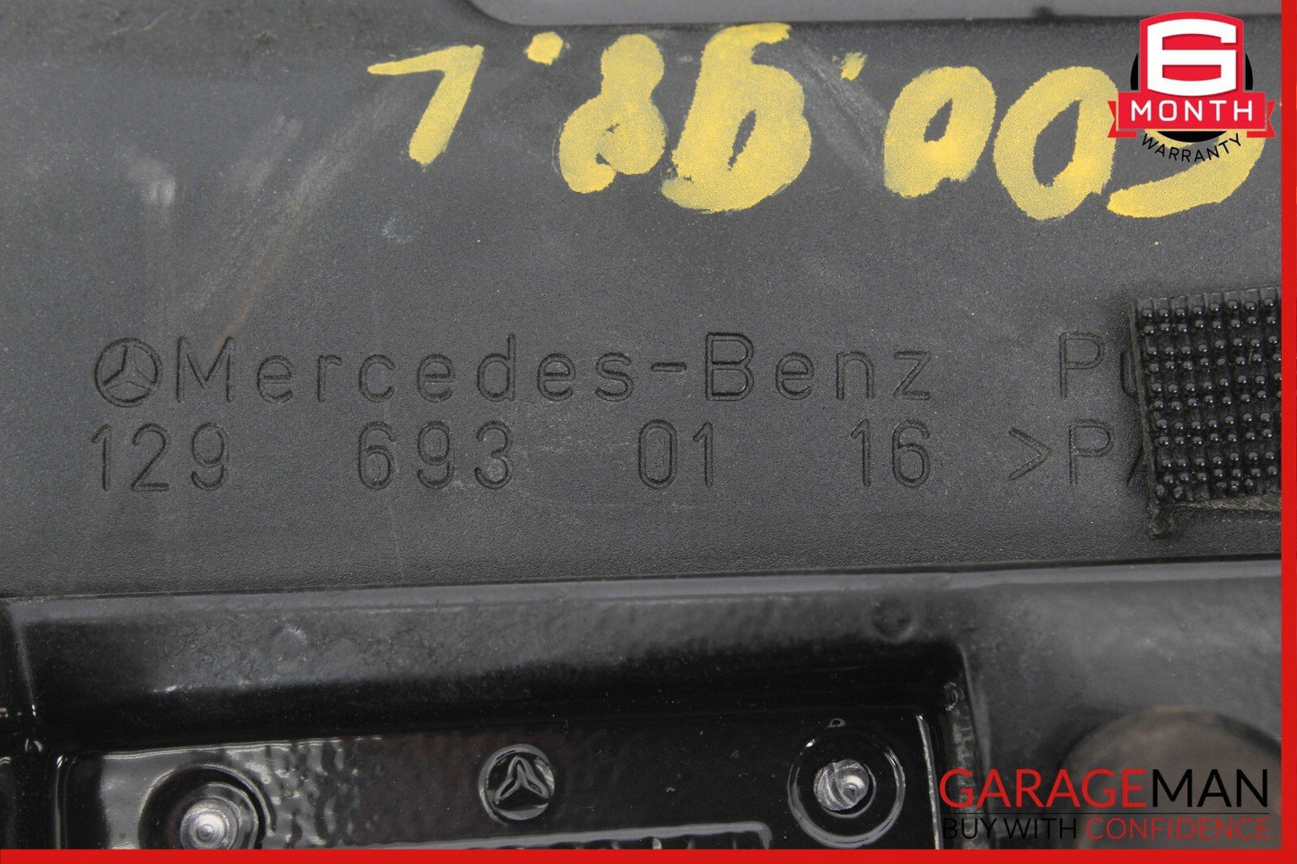 90-02 Mercedes R129 SL500 Rear Left Convertible Soft Top Tonneau Flap Trim Cover