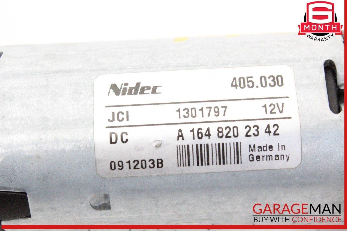 Mercedes X164 GL450 4MATIC Rear 3rd Third Row Seat Motor 1648202342 Genuine
