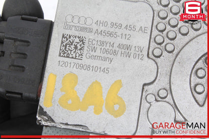 12-18 Audi A6 A7 Right Side Electric Cooling Fan Motor Brose 4H0959455AE OEM