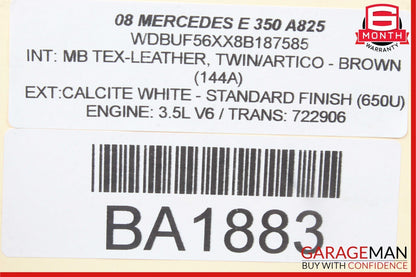 03-09 Mercedes W211 E350 E500 E550 Front Right Side Tweeter Speaker Cover Brown