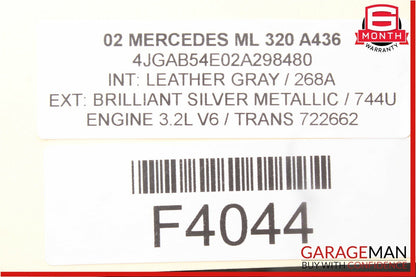 98-05 Mercedes W163 ML320 ML500 Rear Right Side Lower Control Arm OEM