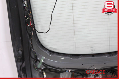 12-20 Tesla Model S Rear Liftgate Tailgate Hatch Trunk Lid Shell Glass Gray OEM