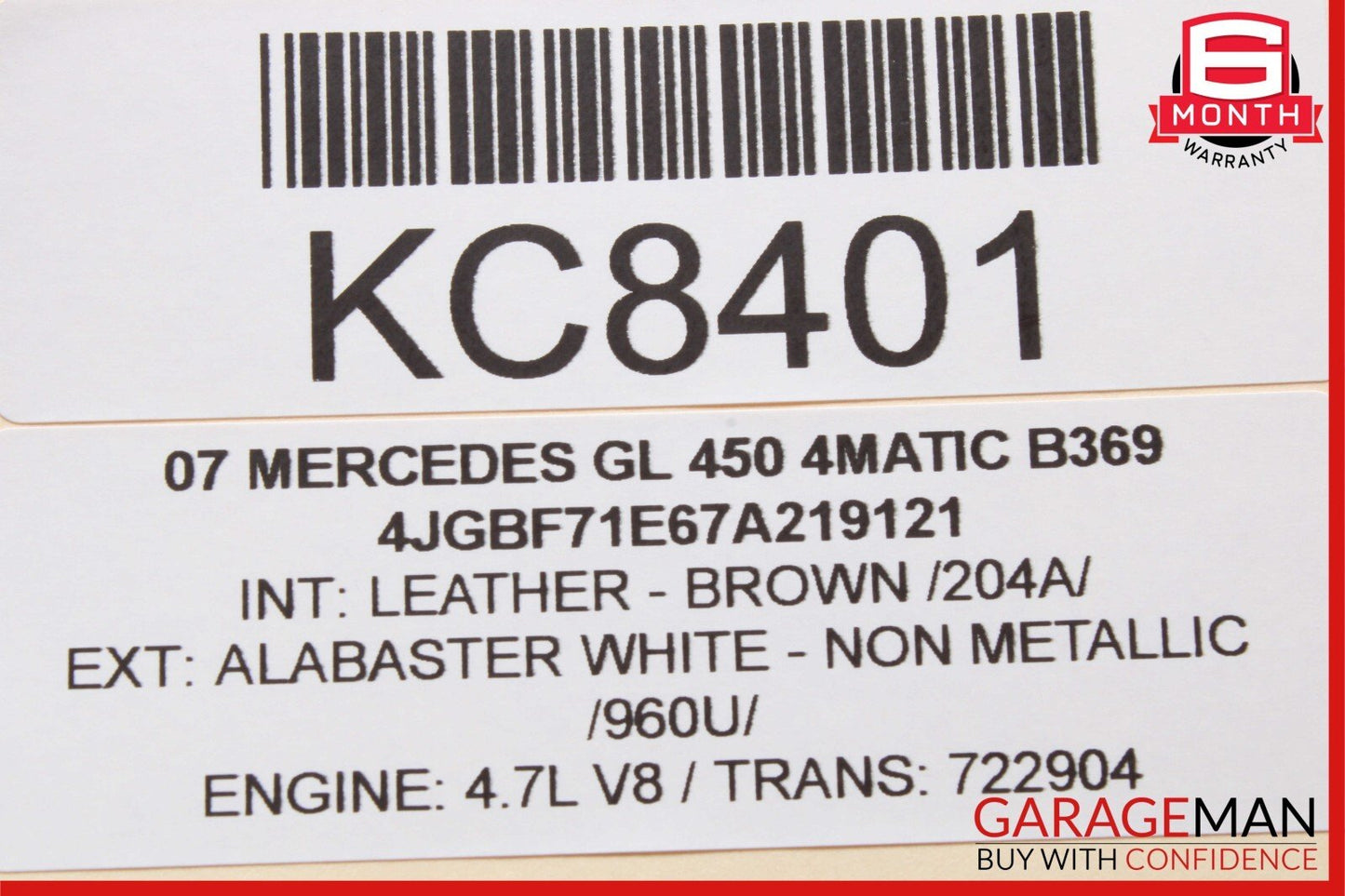 06-13 Mercedes X164 GL450 4MATIC ML350 Front Left Side Door Control Module Unit