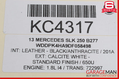 08-20 Mercedes R172 SLK250 Front Right Passenger Side Seat Control Module OEM