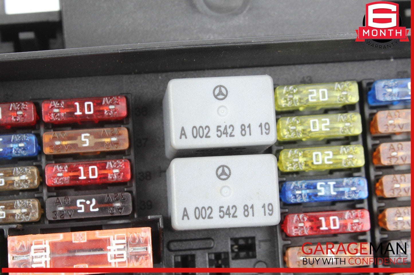 06-13 Mercedes X164 GL450 4MATIC TPMS Tire Pressure Control Module w/ Fuse Box