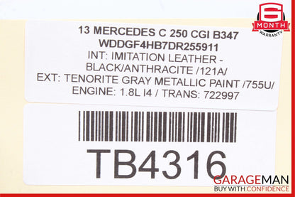 12-15 Mercedes W204 C250 SLK250 M271 1.8L Turbo Turbocharger IHI Assembly OEM