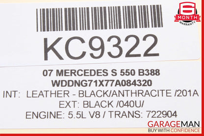 07-10 Mercedes W221 S550 CL550  Keyless Go Control Module 2218708086 OEM