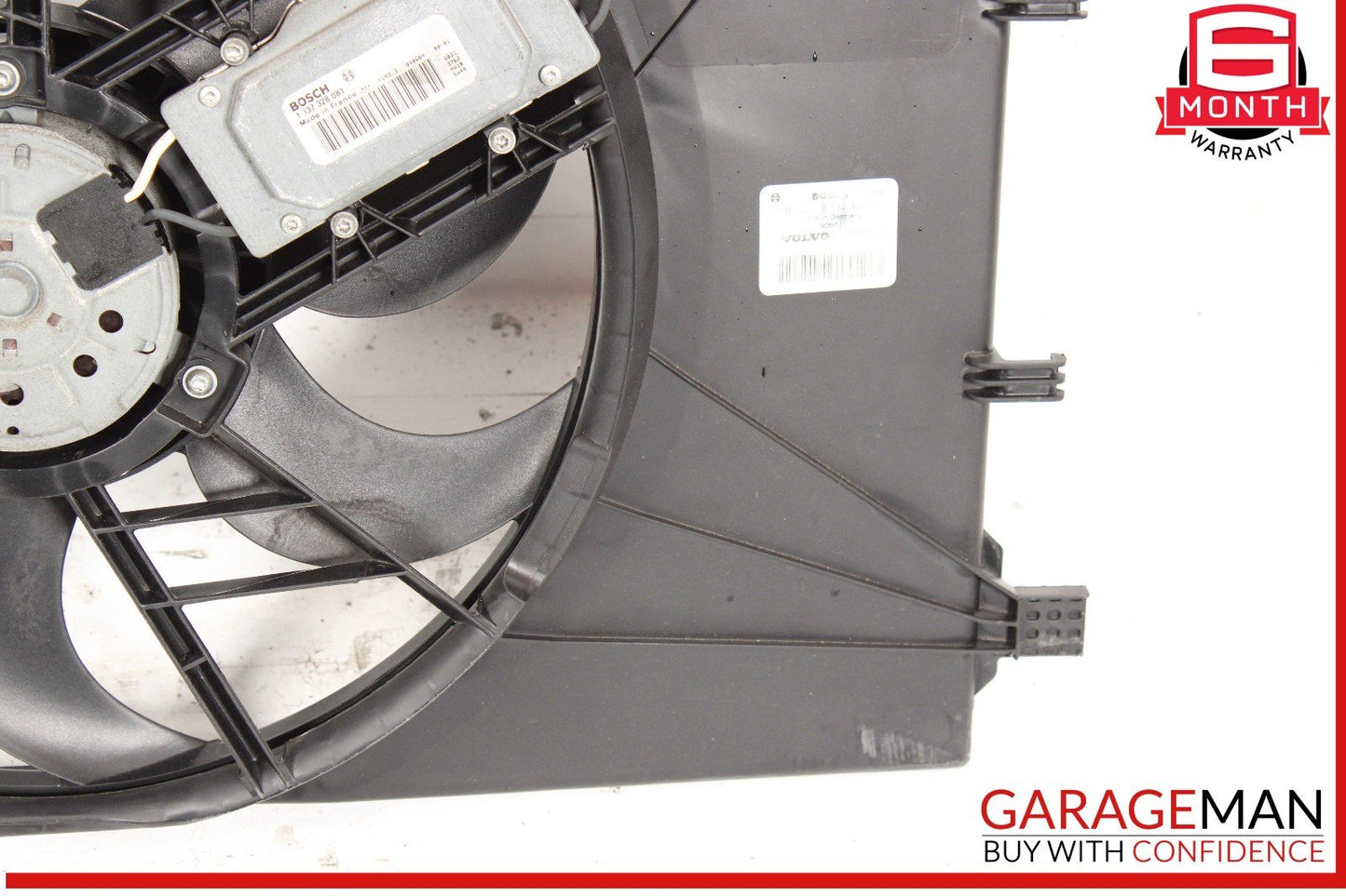 05â09 Volvo S60 Engine Radiator Cooling Fan Motor Assembly OEM