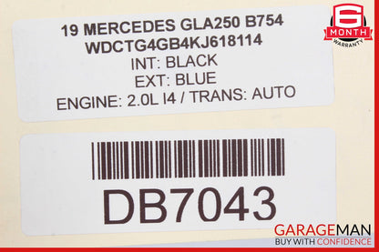 12-20 Mercedes X156 GLA250 SLK250 Engine Radiator Cooling Fan Motor Shroud Assy