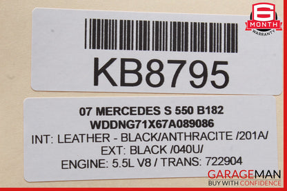 07-09 Mercedes W221 S450 S550 Head Unit Command CD Navigation 2218700793 OEM