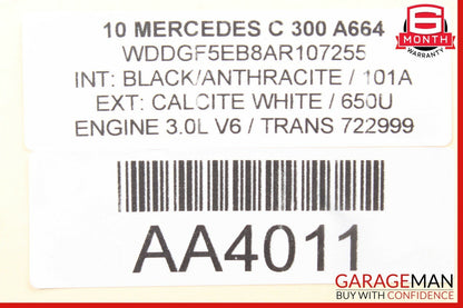 08-14 Mercedes W204 C300 C63 AMG Floor Gear Selector Shifter 2042677724 OEM