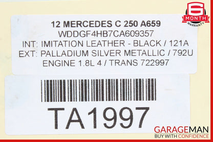 12-14 Mercedes W204 C250 Engine Motor Turbocharger Exhaust Manifold Header OEM