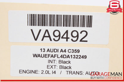 13 Audi A4 Owner Owner's Manual Operator User Guide w/ Case OEM