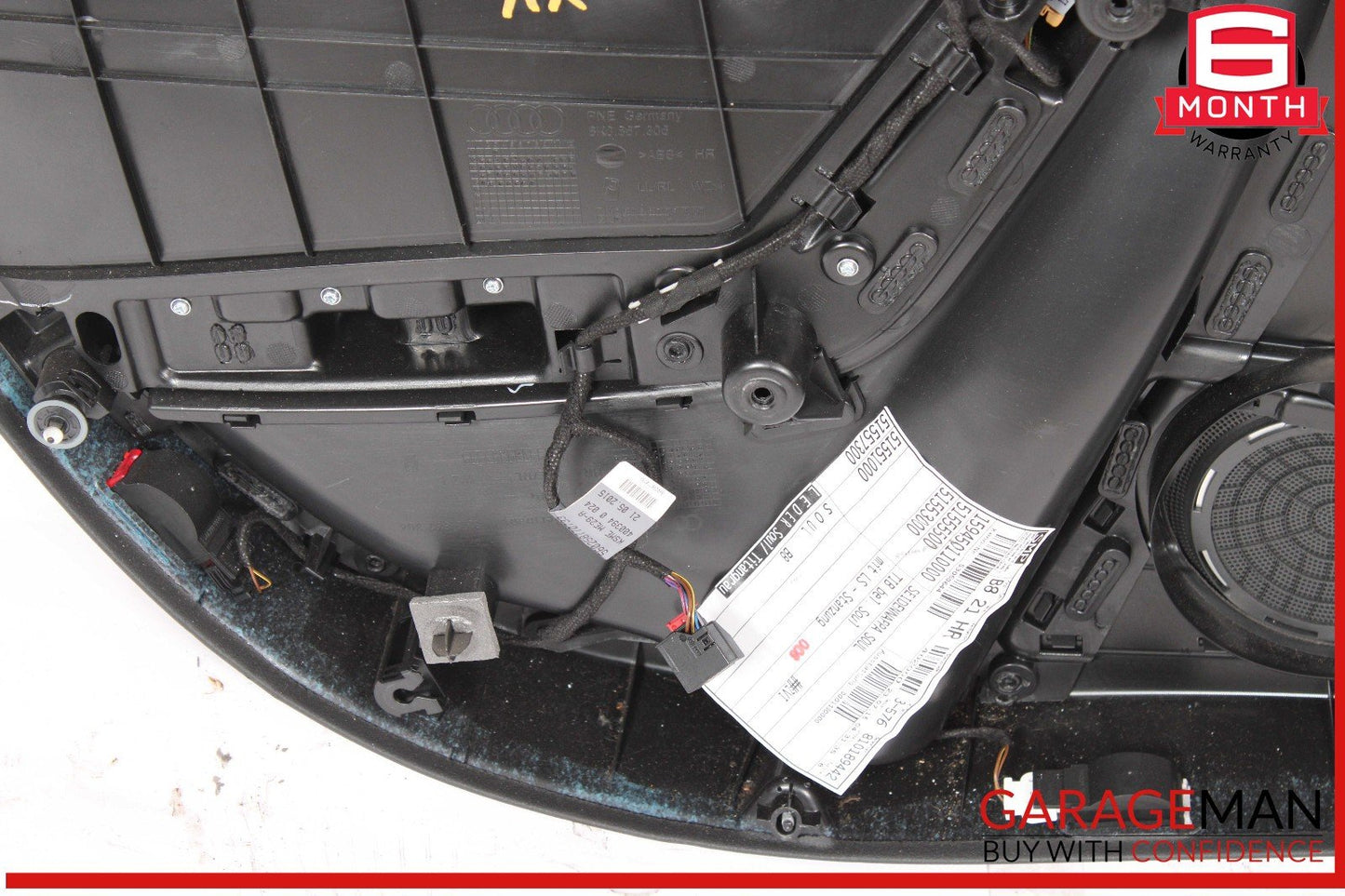13-16 Audi S4 Rear Right Side Interior Door Panel OEM
