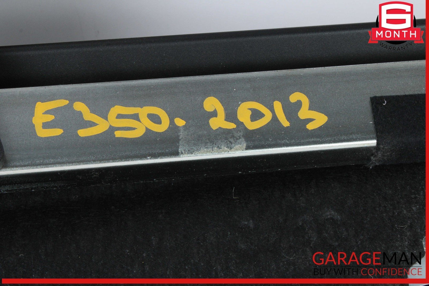 10-16 Mercedes W212 E350 Rear Window Rear Luggage Shelf Trim Black w/ Motor