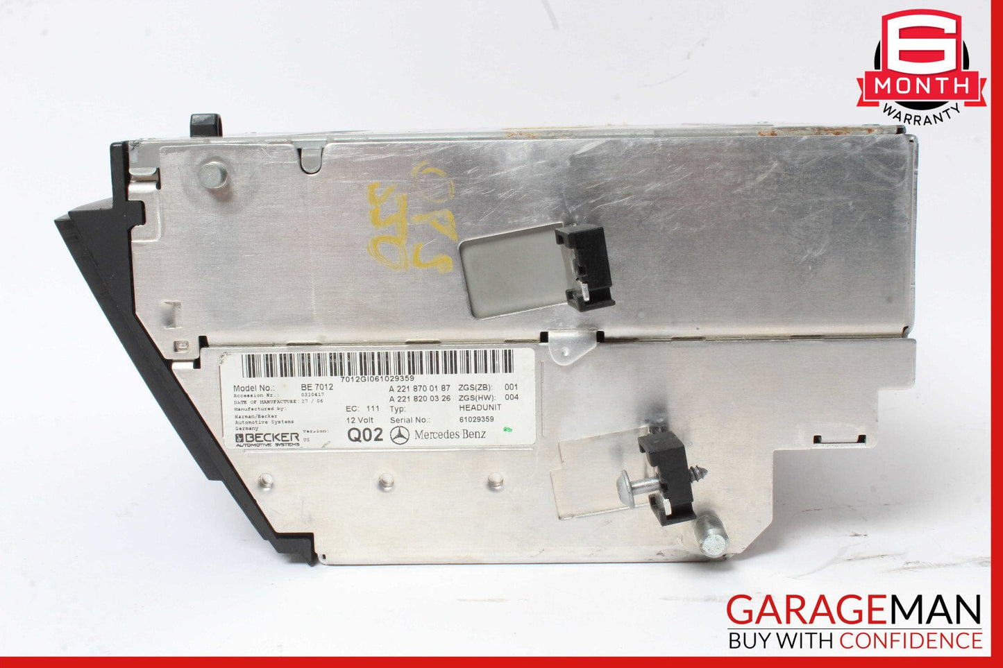 07-09 Mercedes W221 S550 S450 Headunit Head Unit Comand Command CD Navigation