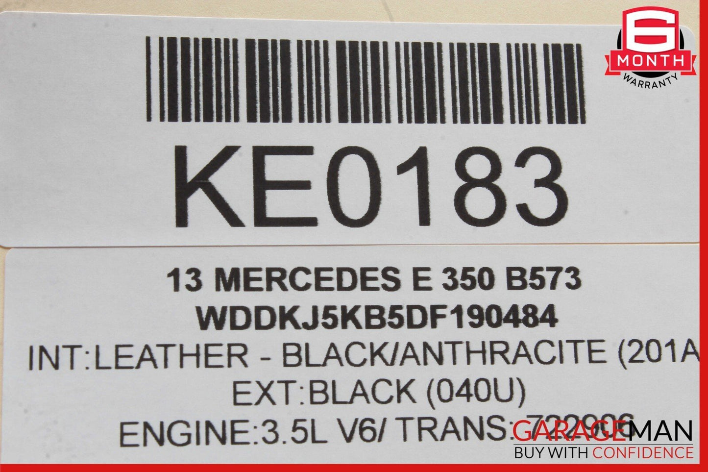 10-15 Mercedes W207 E350 C300 Keyless Go Entry Control Module 1729007900 OEM