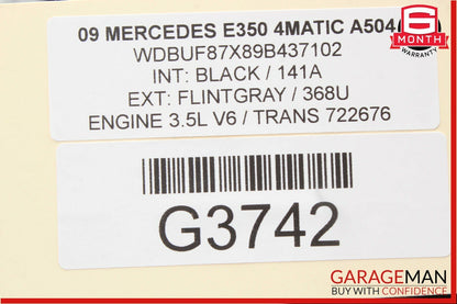 03-09 Mercedes W211 E320 E350 Rear Left Driver Side Door Control Module Unit