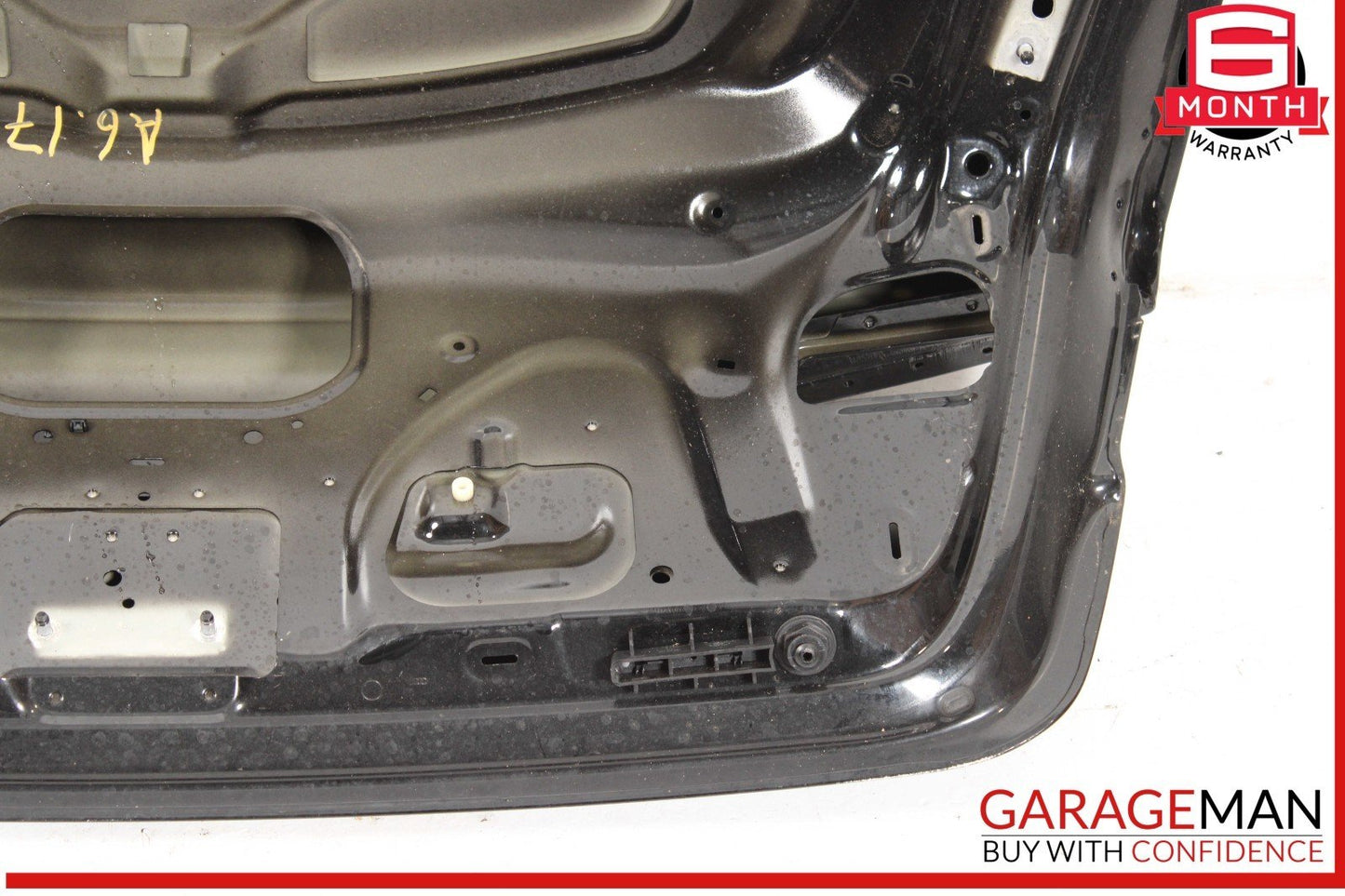 12-18 Audi A6 S6 Trunk Lid Panel Assembly Black OEM