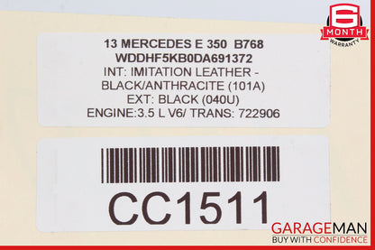 10-17 Mercedes W207 E350 E400 E550 Coupe Trunk Lid Deck Shell Panel Assy OEM