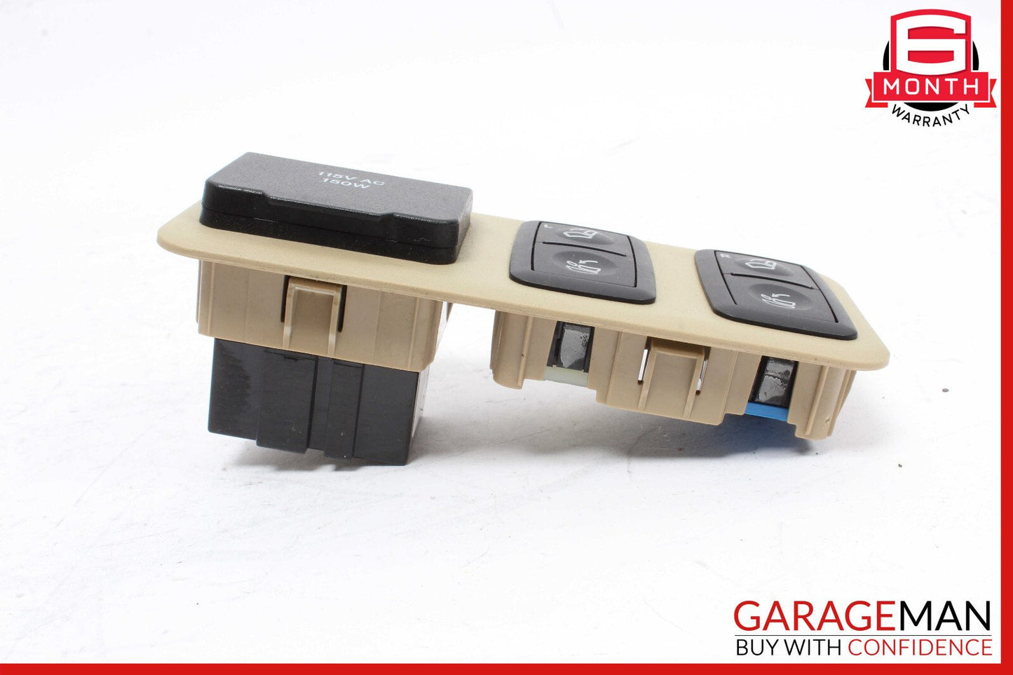 07-12 Mercedes X164 GL450 Rear Seat Fold Switch Socket Control Brown OEM