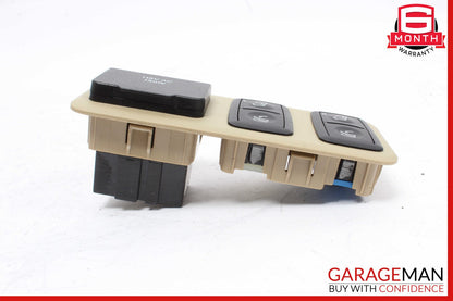 07-12 Mercedes X164 GL450 Rear Seat Fold Switch Socket Control Brown OEM