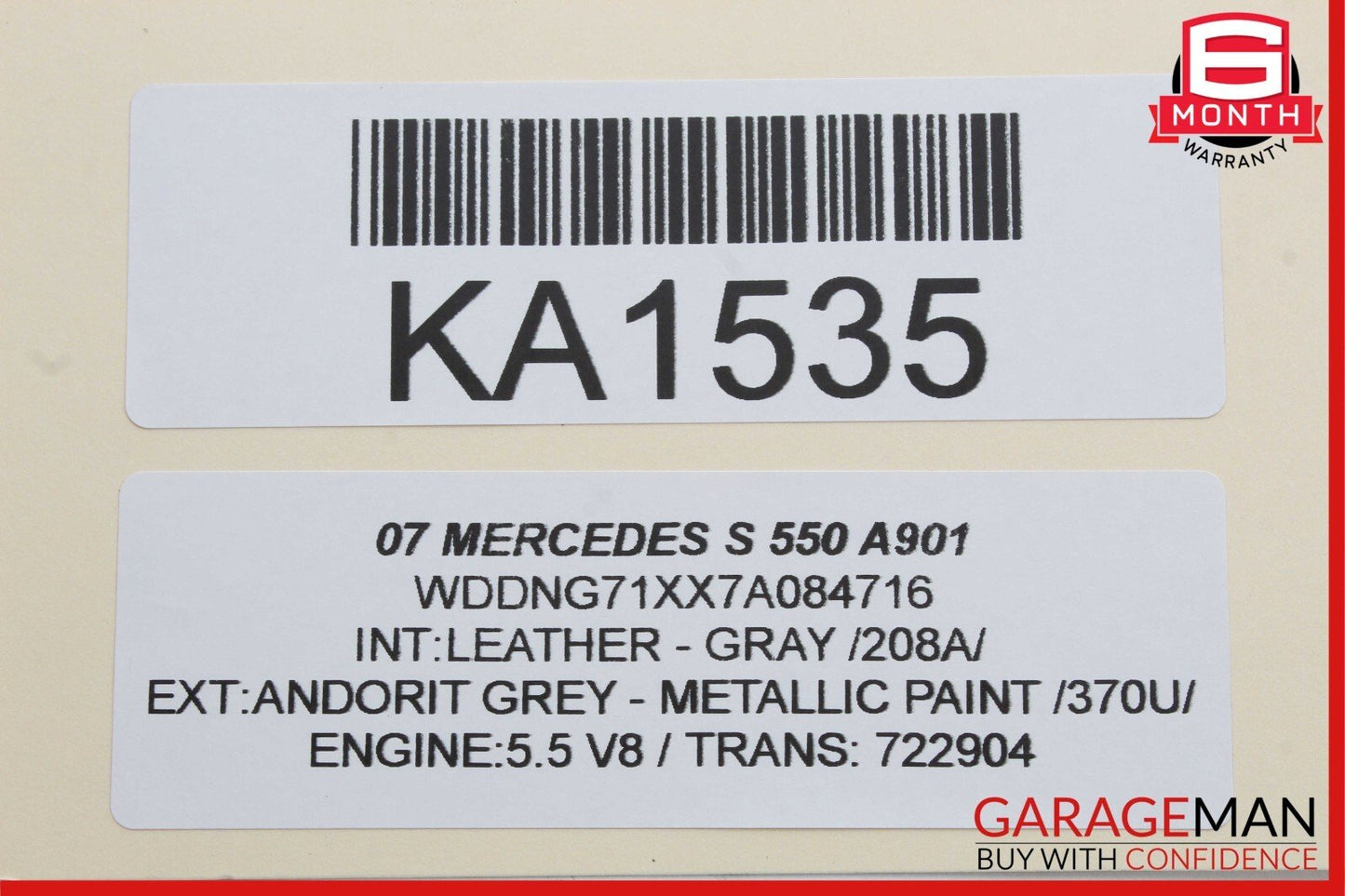 12-14 Mercedes W204 C250 SLK250 Engine Valve Cover 2710101730 OEM