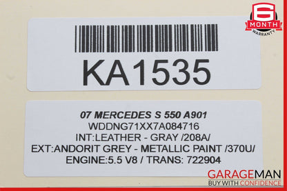 12-14 Mercedes W204 C250 SLK250 Engine Valve Cover 2710101730 OEM