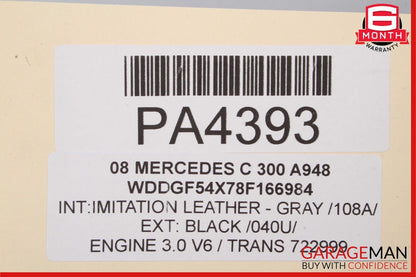 08-17 Mercedes E350 C300 C350 GLK350 Engine Motor Water Cooling Radiator OEM