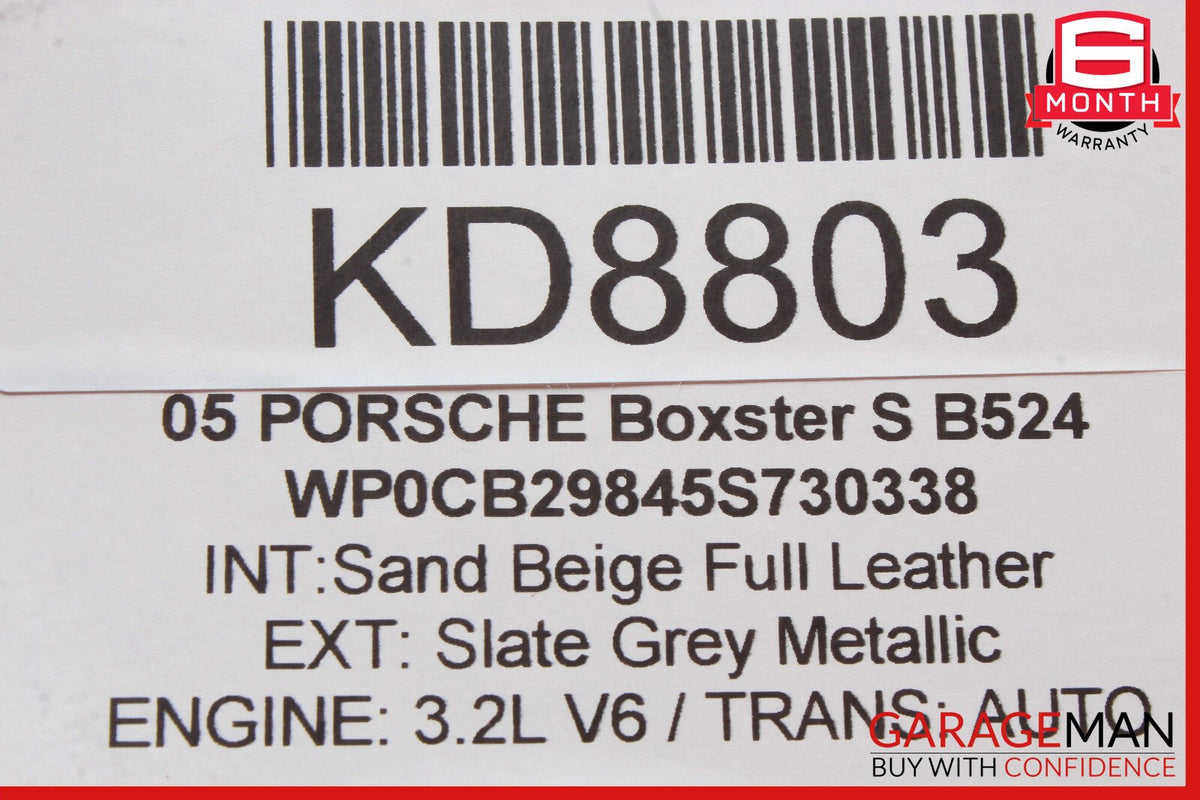 05-08 Porsche Boxster 987 Hydraulic ABS System Brake Pump Control Unit PSM
