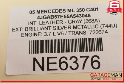 97-09 Mercedes W163 ML350 SL550 Voice Communication Control Module Unit OEM
