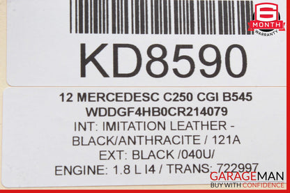 12-14 Mercedes W204 C250 C350 Navigation Command Head Unit DVD CD Audio OEM