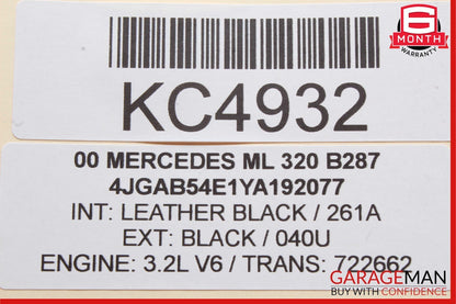 98-05 Mercedes W163 ML320 Rear Left Driver Side Door Window Regulator Motor Unit