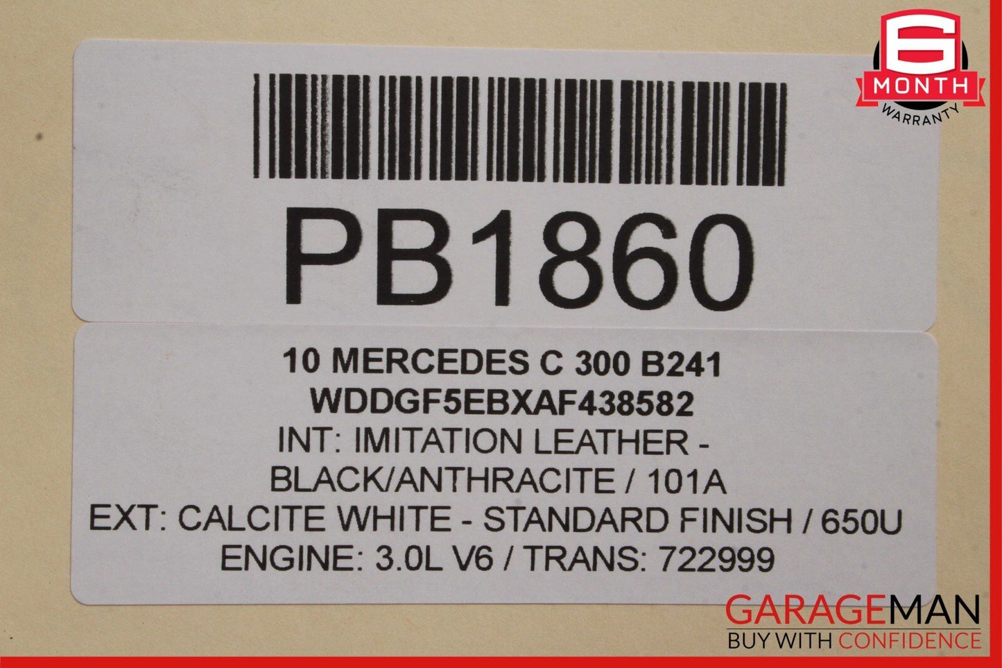 06-11 Mercedes W204 C300 SLK280 RWD 7G Tranny Automatic Transmission 722.999
