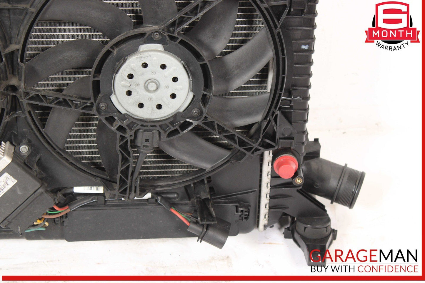 09-17 Audi Q5 Engine Cooling Radiator w/ Fan Assembly OEM